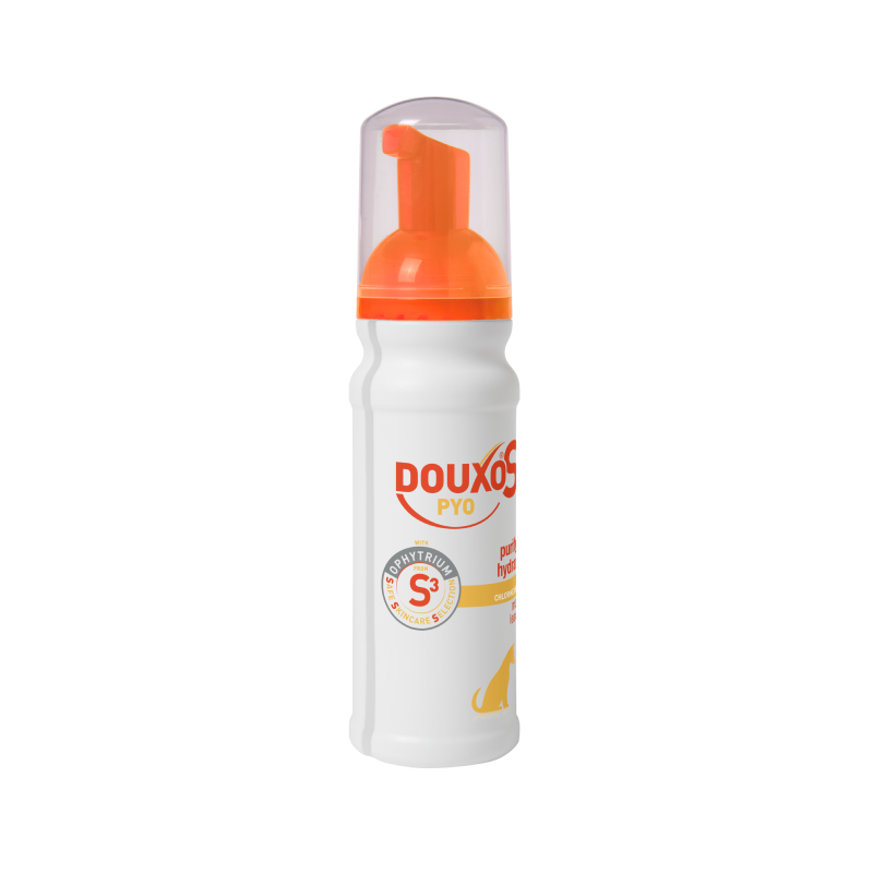 DOUXO® S3 Pyo โฟมมูสสูตรป้องกันผิวหนังติดเชื้อ