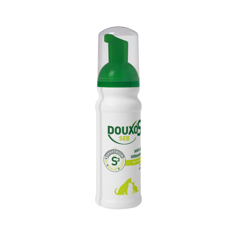 DOUXO® S3 Seb โฟมมูสสูตรผิวมันขจัดรังแค